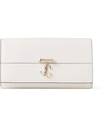 Jimmy Choo - Leather Varenne Chain Wallet - Lyst