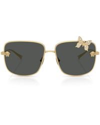 Versace - Ve2282 Square Butterfly Sunglasses - Lyst