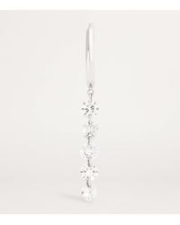 PERSÉE - And Diamond Danaé Single Hoop Earring - Lyst
