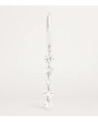 PERSÉE - And Diamond Danaé Single Hoop Earring - Lyst