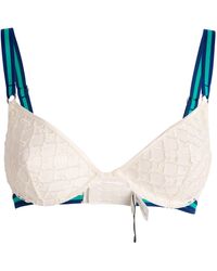 Fleur du Mal - Mesh Serena Demi Bra - Lyst