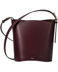 Cartier - Small Leather Panthère C De Bucket Bag - Lyst