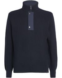 Paul & Shark - Wool-Blend High-Neck Sweater - Lyst