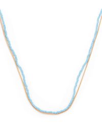Roxanne Assoulin - Turquoise The Line Necklace - Lyst