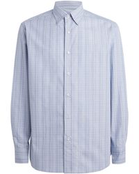 Brioni - Cotton Check Shirt - Lyst