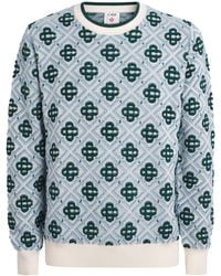 CASABLANCA - Wool Monogram Sweater - Lyst