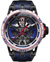 Roger Dubuis - Mcf And Titanium Excalibur Spider Huracan Mb Watch - Lyst