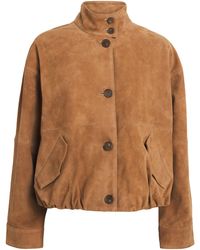 Jonathan Simkhai - Suede Marley Bomber Jacket - Lyst