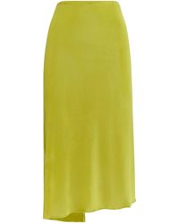 Nadine Mos - Jersey Midi Slip Skirt - Lyst