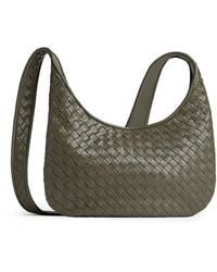 Bottega Veneta - Small Leather Intrecciato Veneto Cross-Body Bag - Lyst