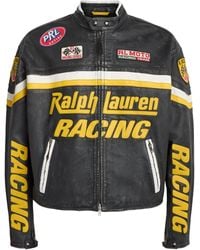 Polo Ralph Lauren - Racing Leather Jacket - Lyst