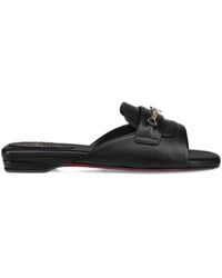 Christian Louboutin - Miss Mj Leather Mules - Lyst