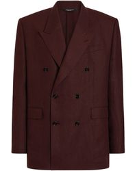 Dolce & Gabbana - Linen Sicilia Suit Jacket - Lyst