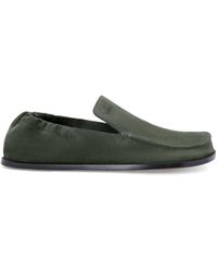 Loewe - Suede Flex Loafers - Lyst
