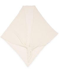 Allude - Cashmere Lettuce-Hem Scarf - Lyst