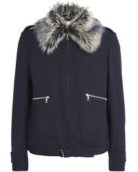 Dries Van Noten - Faux Fur-Collar Verona Bomber Jacket - Lyst