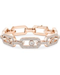 Messika - So Move Xl And Diamond Chain Bracelet - Lyst