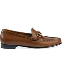 Gucci - Leather 1953 Horsebit Loafers - Lyst