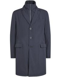 Herno - Waterproof 2-Layer Overcoat - Lyst