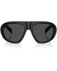 Prada - Acetate Oversized Sunglasses - Lyst