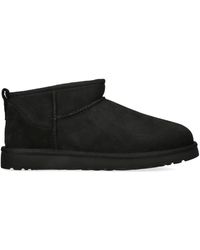 UGG - Suede Classic Ultra Mini Boots - Lyst