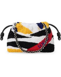 Loewe - Medium Bead-Embellished Flamenco Purse - Lyst