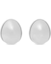 Givenchy - Sculpted Cabochon Stud Earrings - Lyst