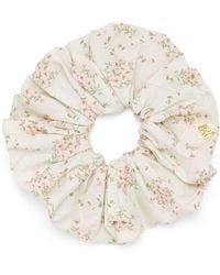 Sandro - Cotton Floral Scrunchie - Lyst