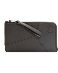 Loewe - Leather Puzzle Card Holder - Lyst