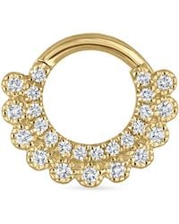 Maria Tash - And Diamond Apsara Hoop Earring - Lyst