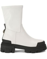 Kurt Geiger - Leather Clarence Ankle Boots 60 - Lyst