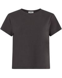 Agolde - Organic Cotton Adine Shrunken T-Shirt - Lyst