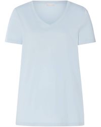 Hanro - Cotton-Modal Short-Sleeve T-Shirt - Lyst