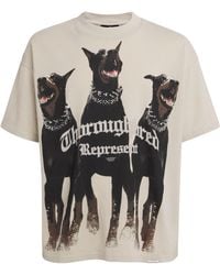 Represent - Cotton Thoroughbred Oversized T-Shirt - Lyst