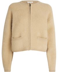 FRAME - Merino Wool-Cashmere Cardigan - Lyst