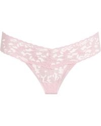 Hanky Panky - Lace Low-Rise Thong - Lyst