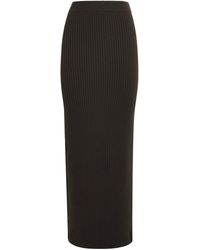 Max Mara - Virgin Wool-Blend Midi Skirt - Lyst