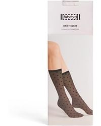 Wolford - Daisy Mid-Calf Socks - Lyst