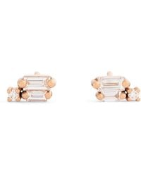 Suzanne Kalan - And Diamond Bold Burst Stud Earrings - Lyst