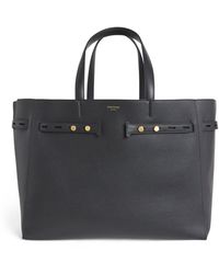 Thom Browne - Leather Cabas Tote Bag - Lyst