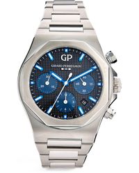 Girard-Perregaux - Stainless Steel Laureato Chronograph Watch 42mm - Lyst