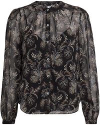 Veronica Beard - Silk Ashlynn Blouse - Lyst