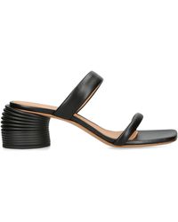 Off-White c/o Virgil Abloh - Leather Spring Heeled Mules 45 - Lyst