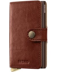 Secrid - Basco Leather Miniwallet - Lyst