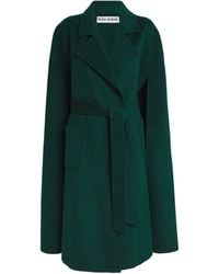 Wolk Morais - Cashmere Belted On Set Cape - Lyst