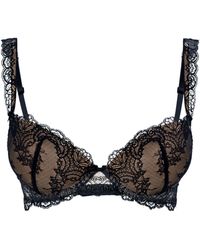 Aubade - Lace Moulded Plunge Bra - Lyst