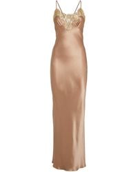 Gilda & Pearl - Silk Gina Slip Dress - Lyst