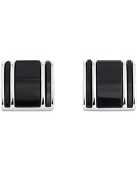 Tateossian - Bronze-Plated Square Onyx Cufflinks - Lyst