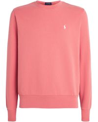 Polo Ralph Lauren - Cotton Loopback Fleece Sweatshirt - Lyst