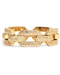 SHAY - And Diamond Pavé Link Ring - Lyst